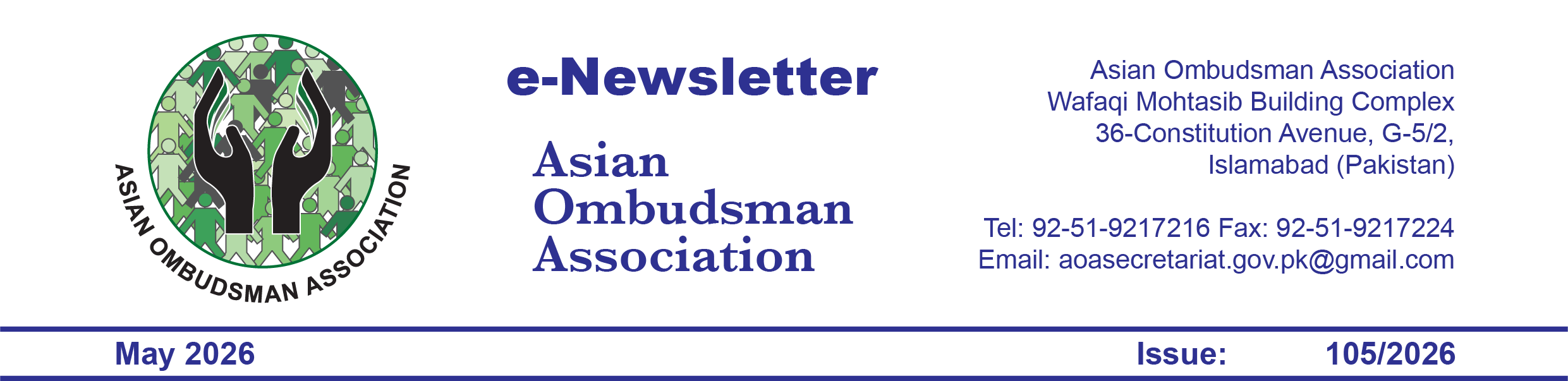 105th e-newsletter of Asian Ombudsman